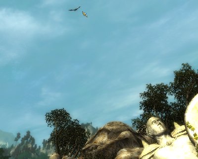 Wer hat den Arm da oben hingelegt?