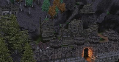 Geheimes Vergessenes Dorf am Meer