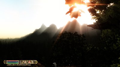 Nehrim mit OBGE ssao_test und Godrays