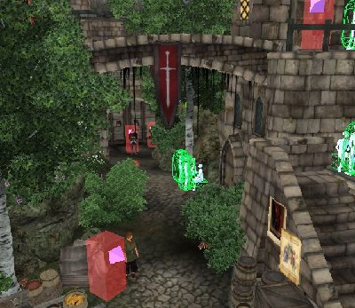 Tor zum Oberviertel (erst nach einer Quest passierbar)