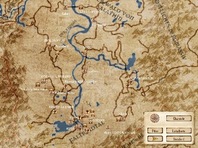 Karte von Hohenheims-Faltrindtal