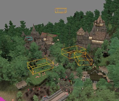 Umfang der Stadt von Salen