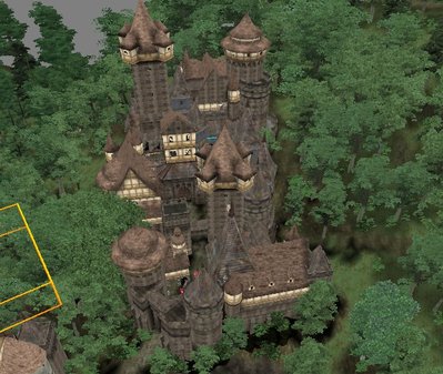 Die Trutzburg von Salen