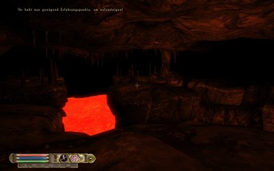 da haben wir als erstes eine höhle