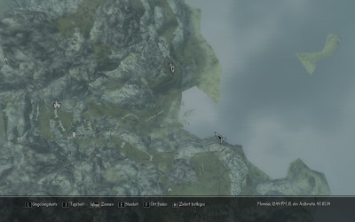 Genaue Map Position nach dem triggern.