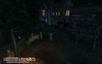 Abends wo es sicher und gemütlich ist