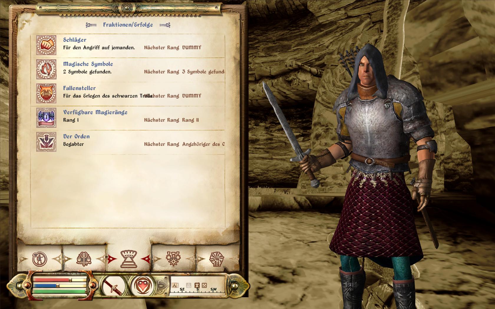 Screenshot DUMMY Rang