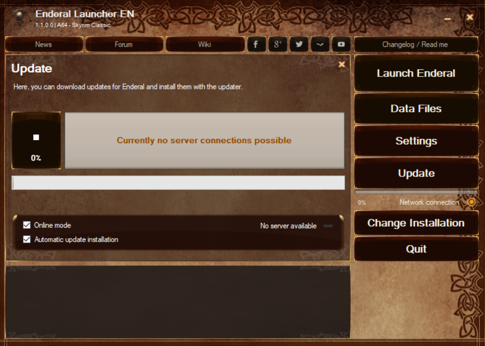 This is what the launcher looks like