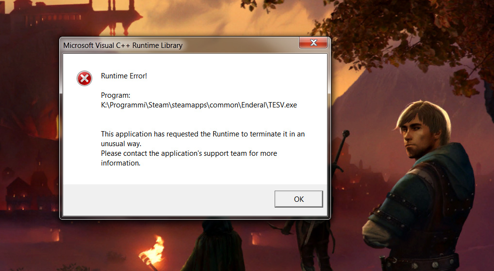 Enderal Runtime Error.jpg