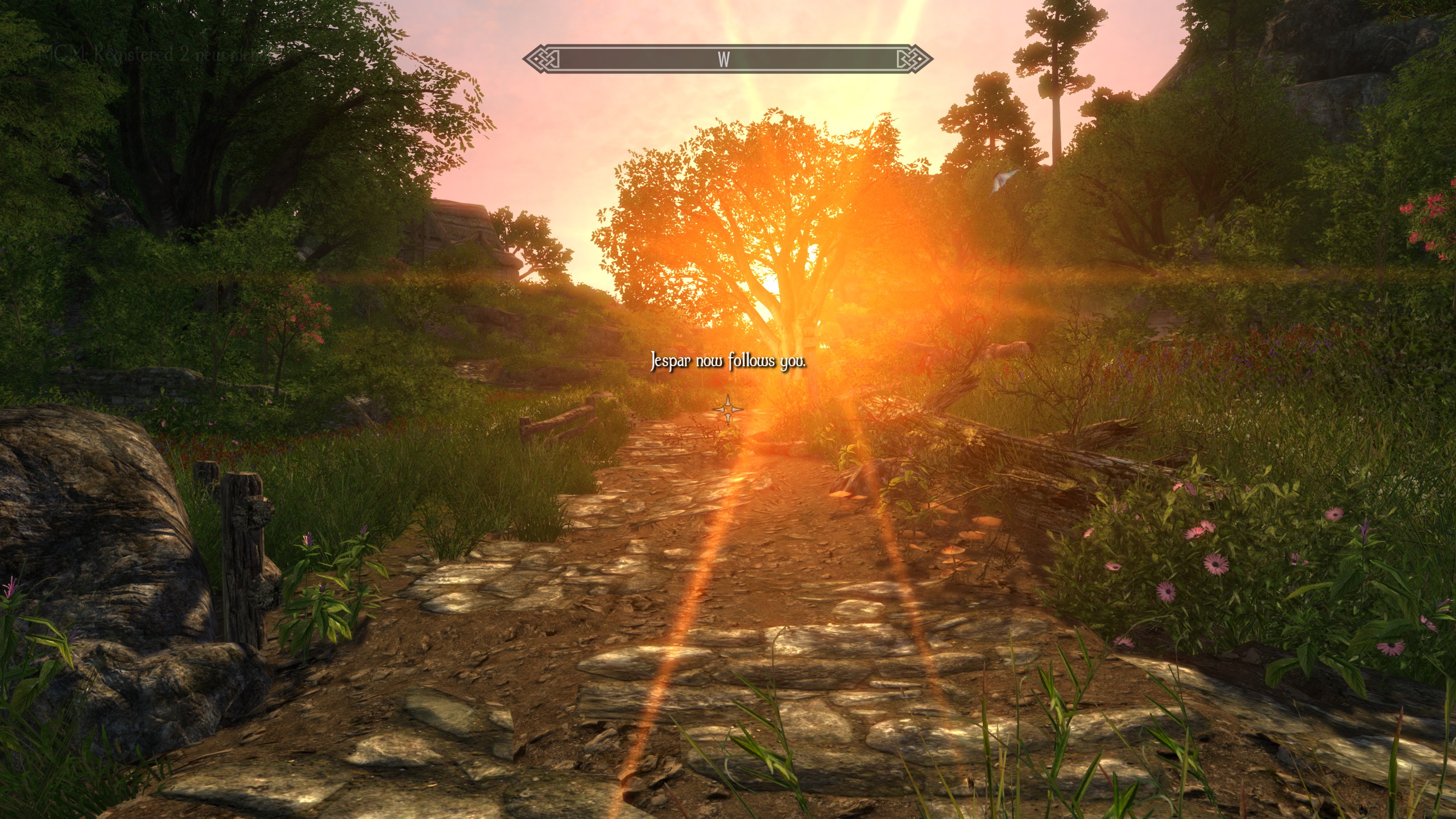 Started up a new save, still on screen